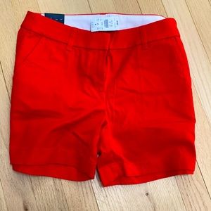 JCrew Factory Red 5” Chino Shorts s0